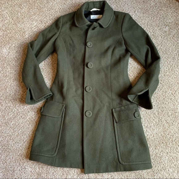 RAG & BONE Wool Fit and Flare Slit Cuff Coat 4 - Picture 2 of 12